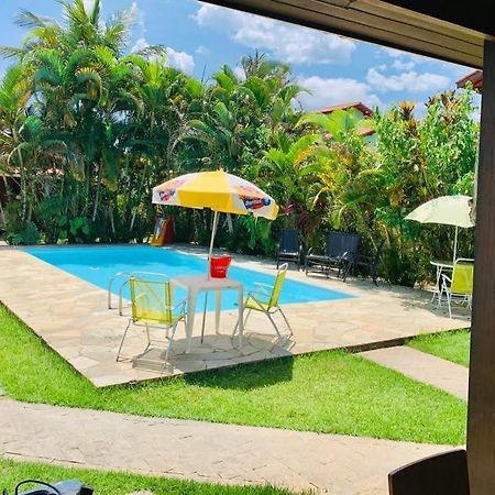Casa De Praia Estilosa Com Piscina No Condominio-Litoral Norte Bertioga Exteriér fotografie