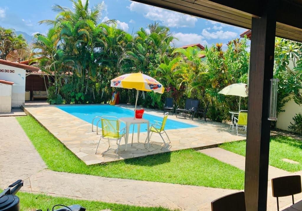 Casa De Praia Estilosa Com Piscina No Condominio-Litoral Norte Bertioga Exteriér fotografie
